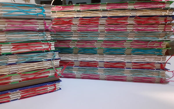 Handmade Yoga Journal Lotus Pose