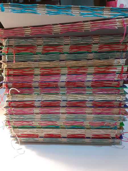 Handmade Yoga Journal Tree Pose