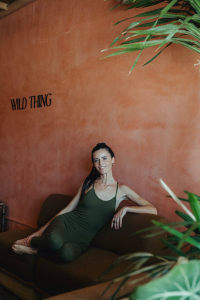 Yoga Unitard Green