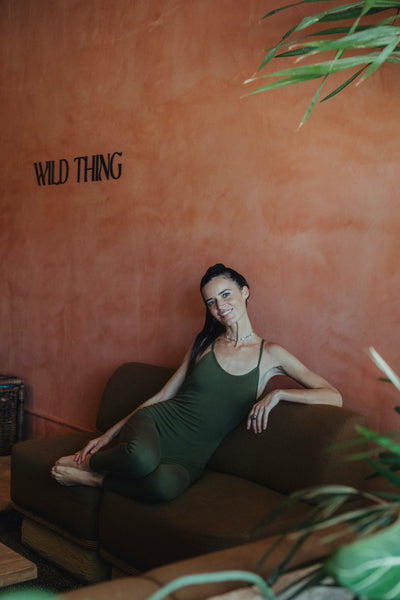 Yoga Unitard Green