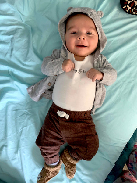 Happy Baby Yoga Onesie