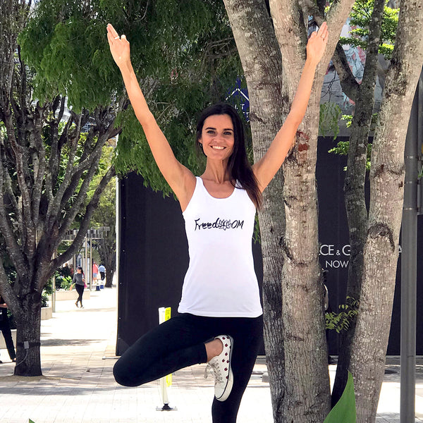 Organic Cotton Yoga Workout Tank Top minimalist Shirts Tops Tees Tanks for Women. Machine Wash Tanks with yoga prints; yoga shirts for women comfort & style; soft tshirts that move stretch with you through your yoga poses. Premium quality. Unique design. Ladies yoga apparel. Lightweight shirts. XS. S. M. L. XL. XXL. 2XL. XXXL. 3XL. Skin friendly. White yoga t-shirt. Tagless. Freedom. Tag-less. lotus flower