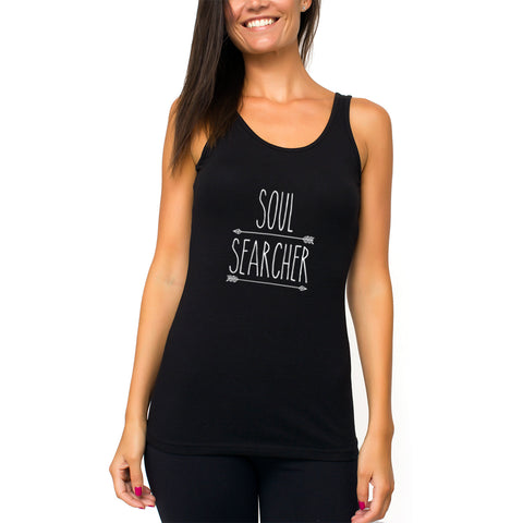 Organic Cotton Yoga Workout Tank Top minimalist Shirts Tops Tees Tanks for Women. Machine Wash Tanks with yoga prints; yoga shirts for women comfort & style; soft tshirts that move stretch with you through your yoga poses. Premium quality. Unique design. Ladies yoga apparel. Lightweight shirts. 2XL. XS. XXXL. XXL. M. L. S. XL. 3XL. Skin friendly. yoga t-shirt. Tagless. Soul searcher. Tag-less. 