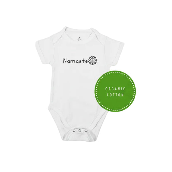 Namaste White Yoga Onesie